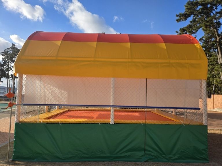 보길동초등학교에 4-5 트램펄린 설치하였습니다. 