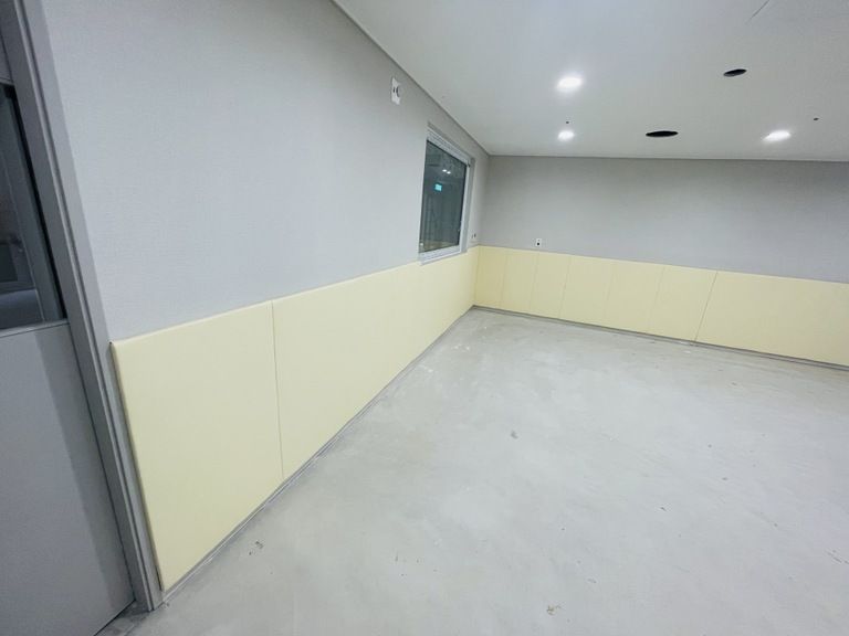 북수원 자이 벽쿠션 제작하였습니다