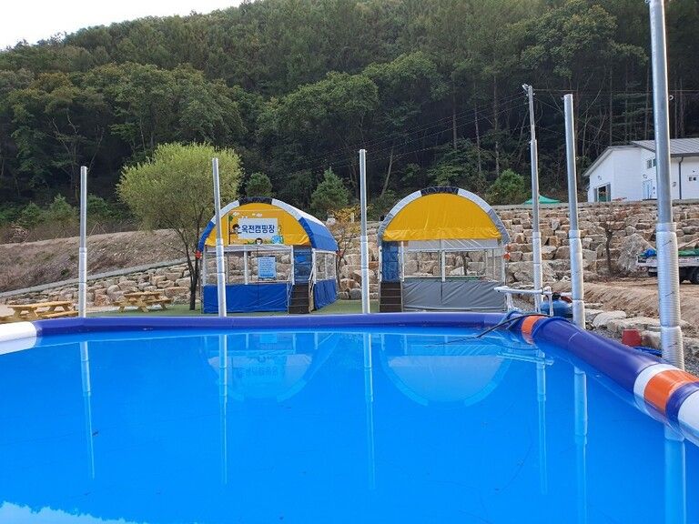 2020년 09월 30일 제천_옥전캠핑장 4*5 설치 완료