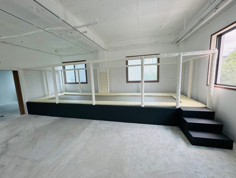 대구 복지재활센터 트램펄린 시공하였습니다. 